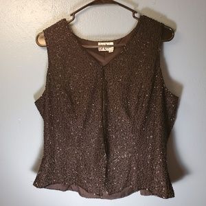 Vintage Reggio Beaded Vest